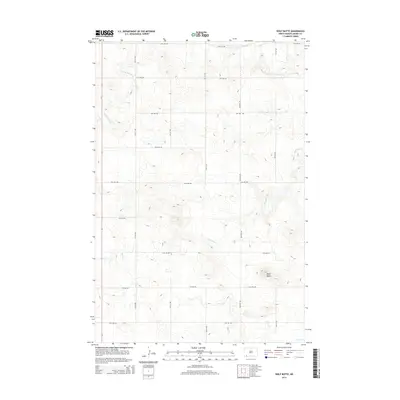 2014 Map of Wolf Butte, 2014 Print