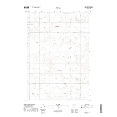 2020 Map of Wolf Butte, 2020 Print