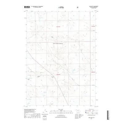 2017 Map of Wolf Butte, 2017 Print