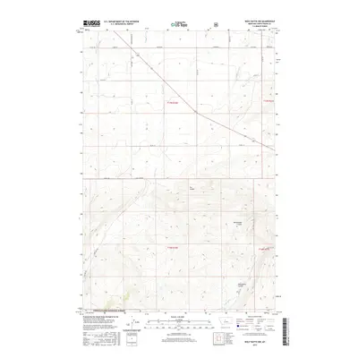 2017 Map of Wolf Butte NW, 2017 Print