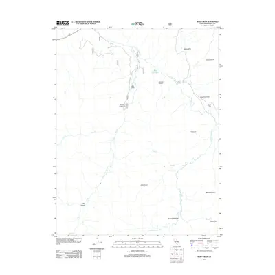 2012 Map of Wolf Creek, 2012 Print