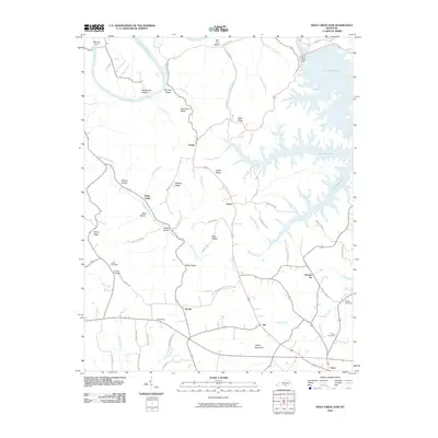2010 Map of Wolf Creek Dam, 2010 Print