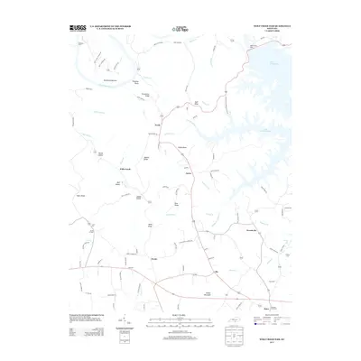 2013 Map of Wolf Creek Dam, 2013 Print