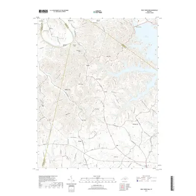 2019 Map of Wolf Creek Dam, 2019 Print
