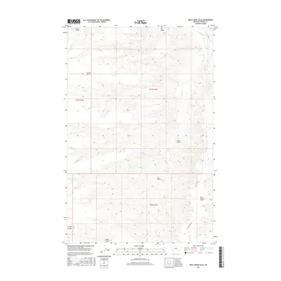 2017 Map of Wolf Creek Falls, 2017 Print