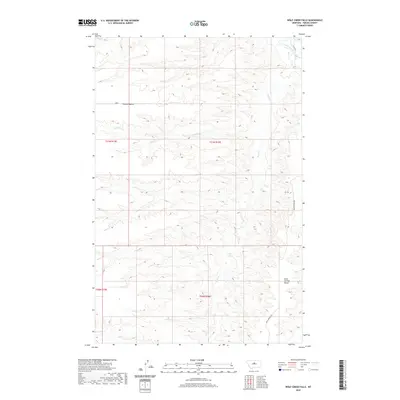 2020 Map of Wolf Creek Falls, 2020 Print