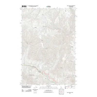 2011 Map of Wolf Creek, 2011 Print