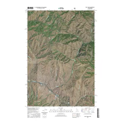 2017 Map of Wolf Creek, 2017 Print