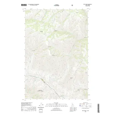 2020 Map of Wolf Creek, 2020 Print