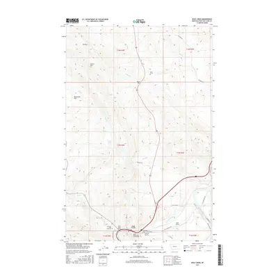 2017 Map of Wolf Creek, 2017 Print