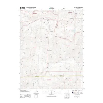 2013 Map of Wolf Creek Pass, 2013 Print