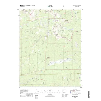 2019 Map of Wolf Creek Pass, 2019 Print