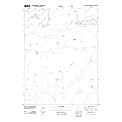 2011 Map of Wolf Creek Summit, 2011 Print
