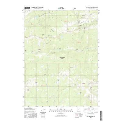 2017 Map of Wolf Creek Summit, 2017 Print