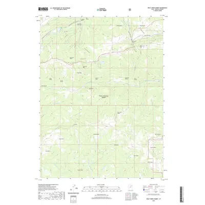 2020 Map of Wolf Creek Summit, 2020 Print