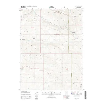 2014 Map of Wolf Creek, 2014 Print