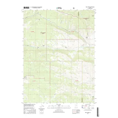 2017 Map of Wolf Creek, 2017 Print