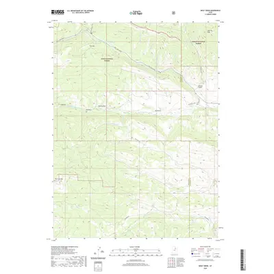 2020 Map of Wolf Creek, 2020 Print