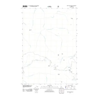 2011 Map of Wolf Fang Peak, 2011 Print