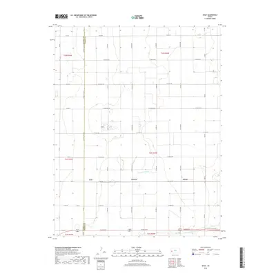 2018 Map of Wolf, 2018 Print