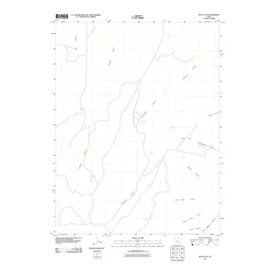 2011 Map of Wolf Flat, 2011 Print