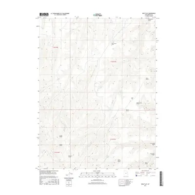 2017 Map of Wolf Flat, 2017 Print