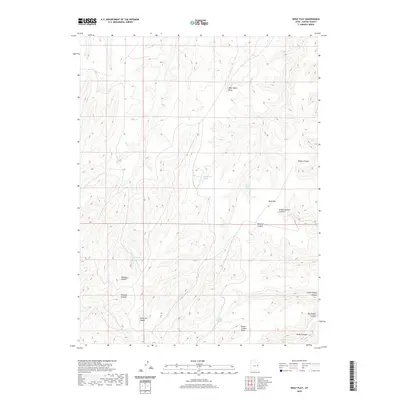2020 Map of Wolf Flat, 2020 Print