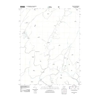 2011 Map of Wolf Gap, 2011 Print