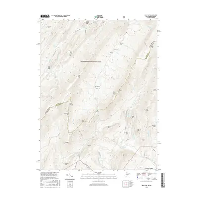 2016 Map of Wolf Gap, 2016 Print