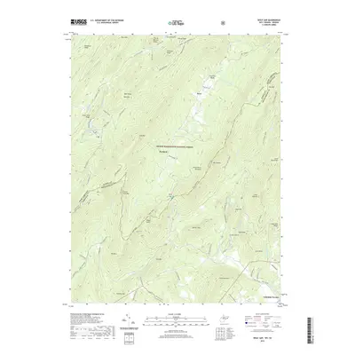 2019 Map of Wolf Gap, 2019 Print