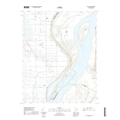 2017 Map of Wolf Island, 2017 Print
