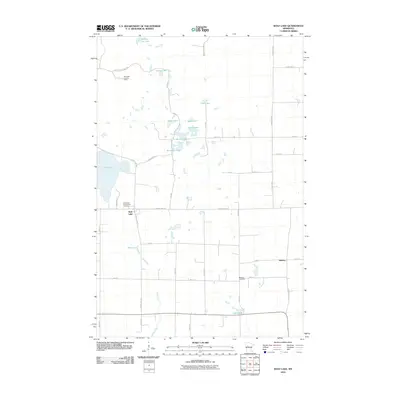 2010 Map of Wolf Lake, 2010 Print