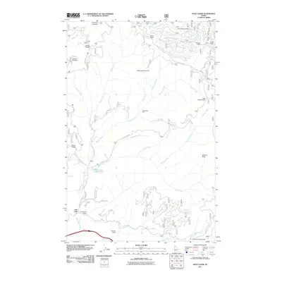2011 Map of Wolf Lodge, 2011 Print