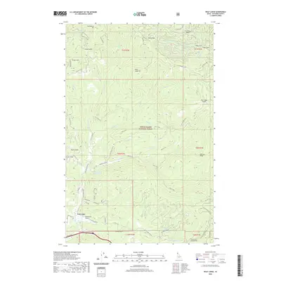 2020 Map of Wolf Lodge, 2020 Print