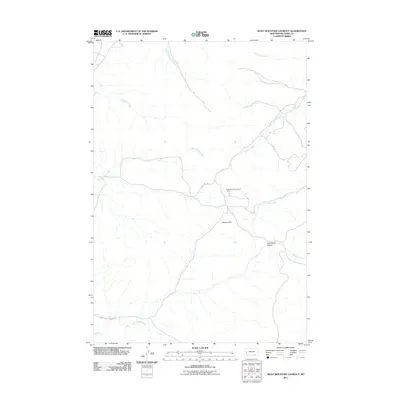 2011 Map of Wolf Mountain Lookout, 2011 Print