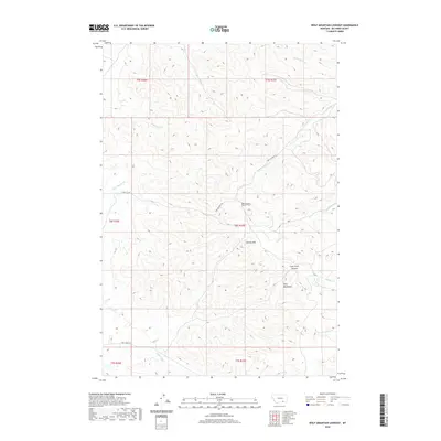 2020 Map of Wolf Mountain Lookout, 2020 Print