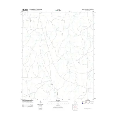 2012 Map of Wolf Mountain, 2012 Print