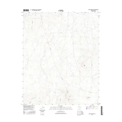 2016 Map of Wolf Mountain, 2016 Print