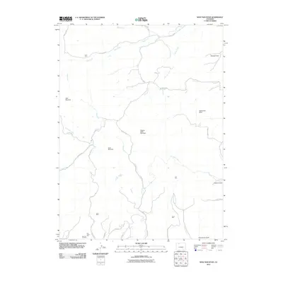 2010 Map of Wolf Mountain, 2010 Print