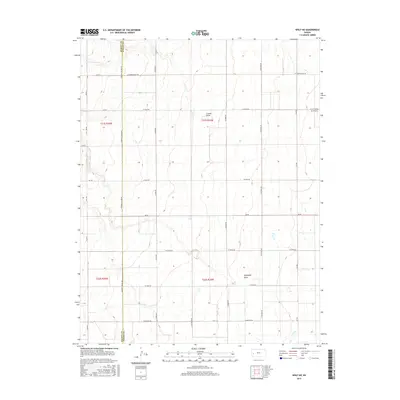 2015 Map of Wolf NE, 2015 Print