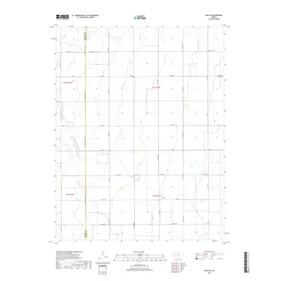 2018 Map of Wolf NE, 2018 Print