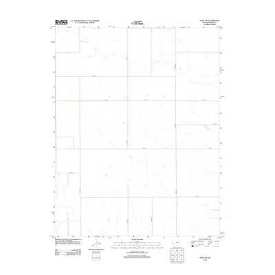 2012 Map of Wolf NW, 2012 Print