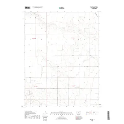 2018 Map of Wolf NW, 2018 Print