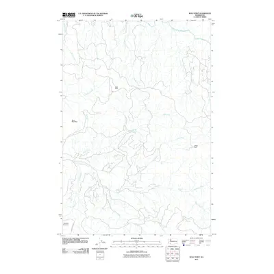 2011 Map of Wolf Point, 2011 Print