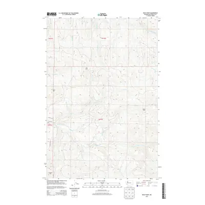 2013 Map of Wolf Point, 2013 Print
