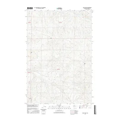 2017 Map of Wolf Point, 2017 Print