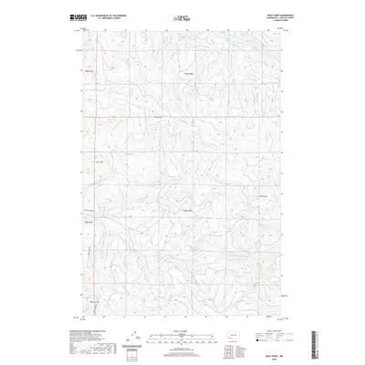 2020 Map of Wolf Point, 2020 Print