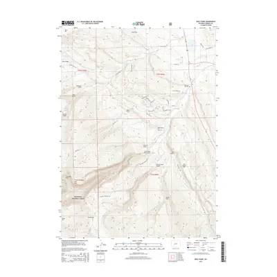 2015 Map of Wolf Point, 2015 Print