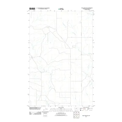 2011 Map of Wolf Point NW, 2011 Print