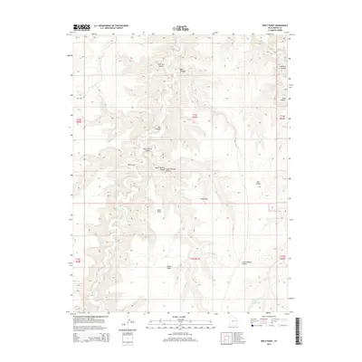2014 Map of Wolf Point, 2014 Print